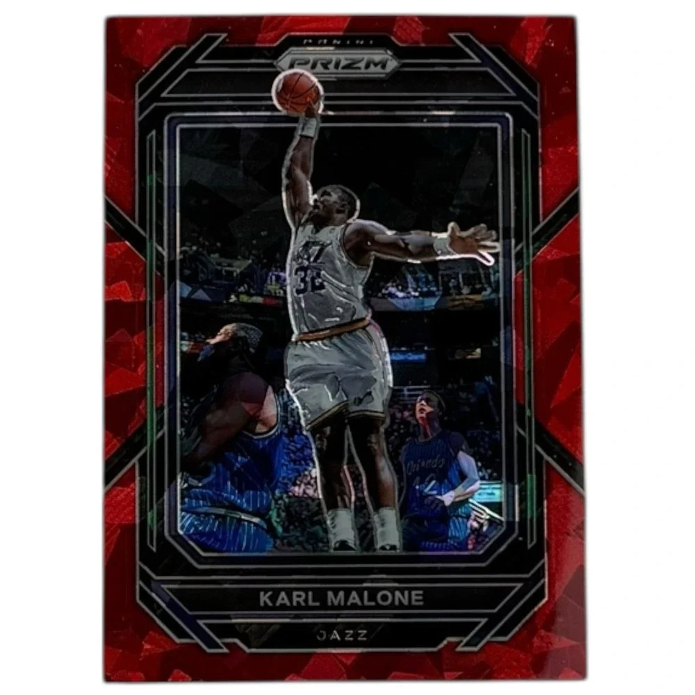 2022-23 Panini Prizm Karl Malone Red Cracked‎ Ice 284